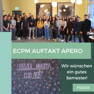 Foto der Teilnehmer des ECPM Apero FS23
